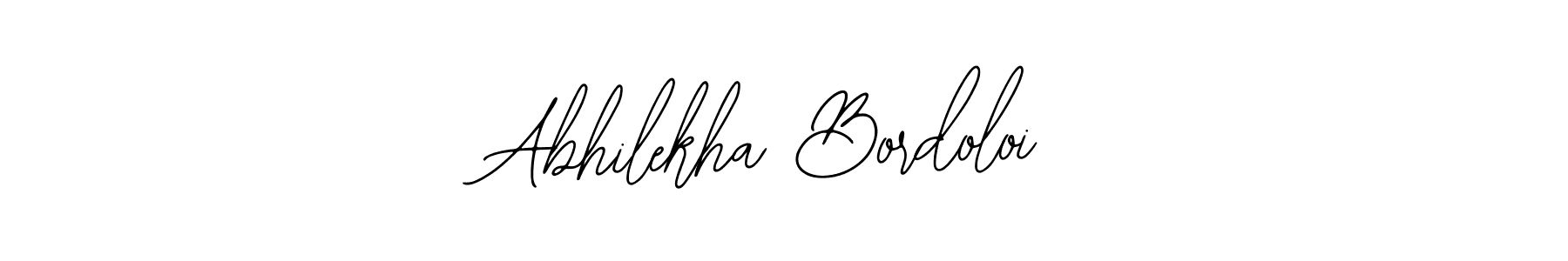 Design your own signature with our free online signature maker. With this signature software, you can create a handwritten (Bearetta-2O07w) signature for name Abhilekha Bordoloi. Abhilekha Bordoloi signature style 12 images and pictures png