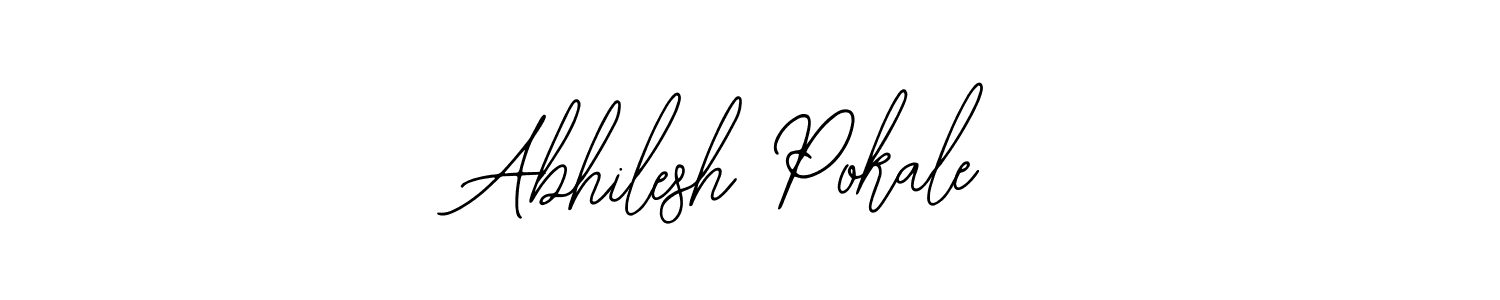 Similarly Bearetta-2O07w is the best handwritten signature design. Signature creator online .You can use it as an online autograph creator for name Abhilesh Pokale. Abhilesh Pokale signature style 12 images and pictures png