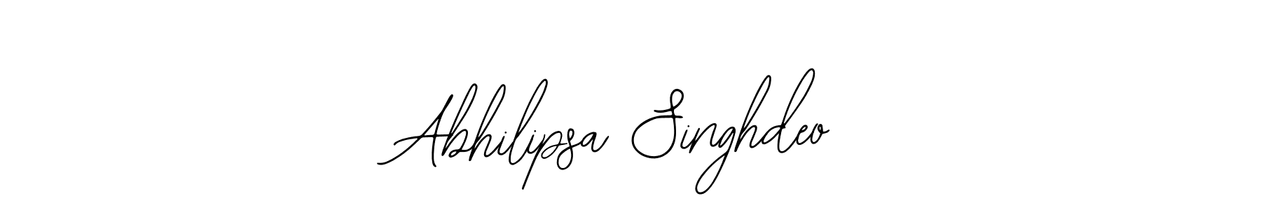 How to Draw Abhilipsa Singhdeo signature style? Bearetta-2O07w is a latest design signature styles for name Abhilipsa Singhdeo. Abhilipsa Singhdeo signature style 12 images and pictures png