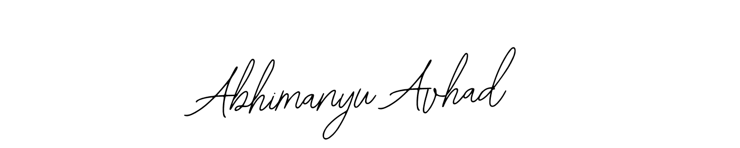 Also You can easily find your signature by using the search form. We will create Abhimanyu Avhad name handwritten signature images for you free of cost using Bearetta-2O07w sign style. Abhimanyu Avhad signature style 12 images and pictures png