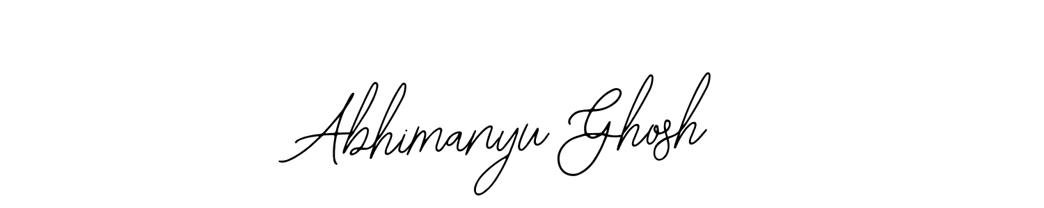 Similarly Bearetta-2O07w is the best handwritten signature design. Signature creator online .You can use it as an online autograph creator for name Abhimanyu Ghosh. Abhimanyu Ghosh signature style 12 images and pictures png