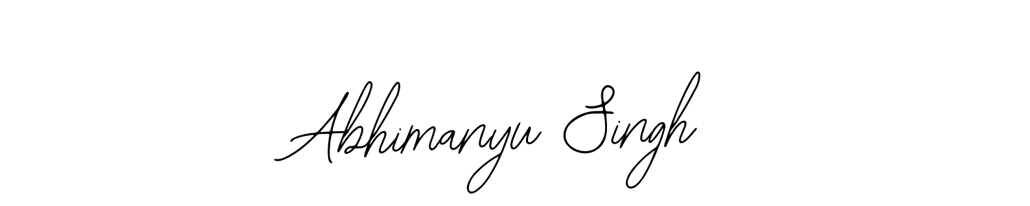 Use a signature maker to create a handwritten signature online. With this signature software, you can design (Bearetta-2O07w) your own signature for name Abhimanyu Singh. Abhimanyu Singh signature style 12 images and pictures png