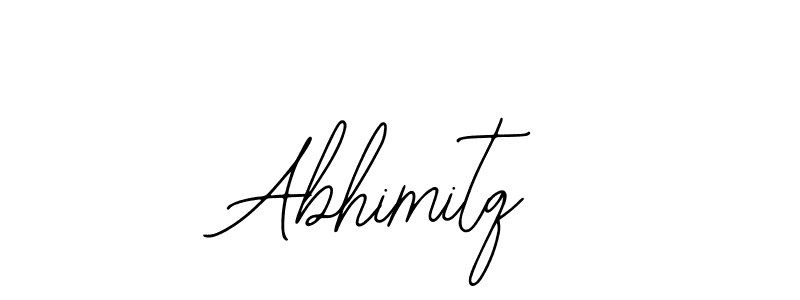 How to make Abhimitq signature? Bearetta-2O07w is a professional autograph style. Create handwritten signature for Abhimitq name. Abhimitq signature style 12 images and pictures png