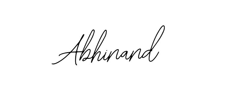 Use a signature maker to create a handwritten signature online. With this signature software, you can design (Bearetta-2O07w) your own signature for name Abhinand. Abhinand signature style 12 images and pictures png