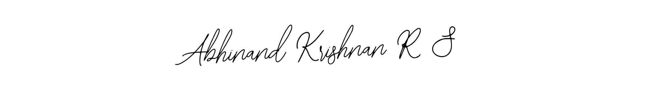 See photos of Abhinand Krishnan R S official signature by Spectra . Check more albums & portfolios. Read reviews & check more about Bearetta-2O07w font. Abhinand Krishnan R S signature style 12 images and pictures png