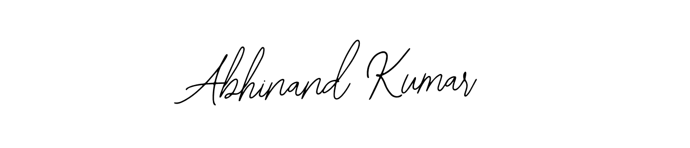 Use a signature maker to create a handwritten signature online. With this signature software, you can design (Bearetta-2O07w) your own signature for name Abhinand Kumar. Abhinand Kumar signature style 12 images and pictures png