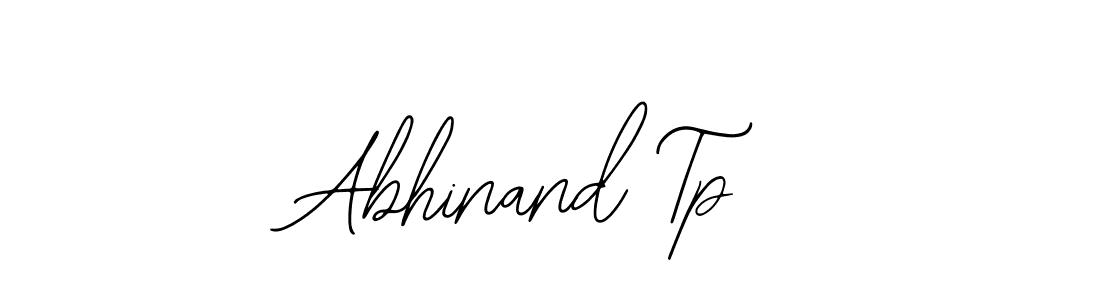 Make a beautiful signature design for name Abhinand Tp. With this signature (Bearetta-2O07w) style, you can create a handwritten signature for free. Abhinand Tp signature style 12 images and pictures png