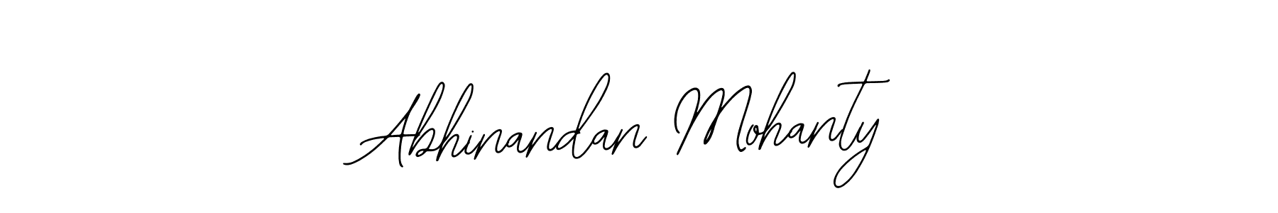Bearetta-2O07w is a professional signature style that is perfect for those who want to add a touch of class to their signature. It is also a great choice for those who want to make their signature more unique. Get Abhinandan Mohanty name to fancy signature for free. Abhinandan Mohanty signature style 12 images and pictures png