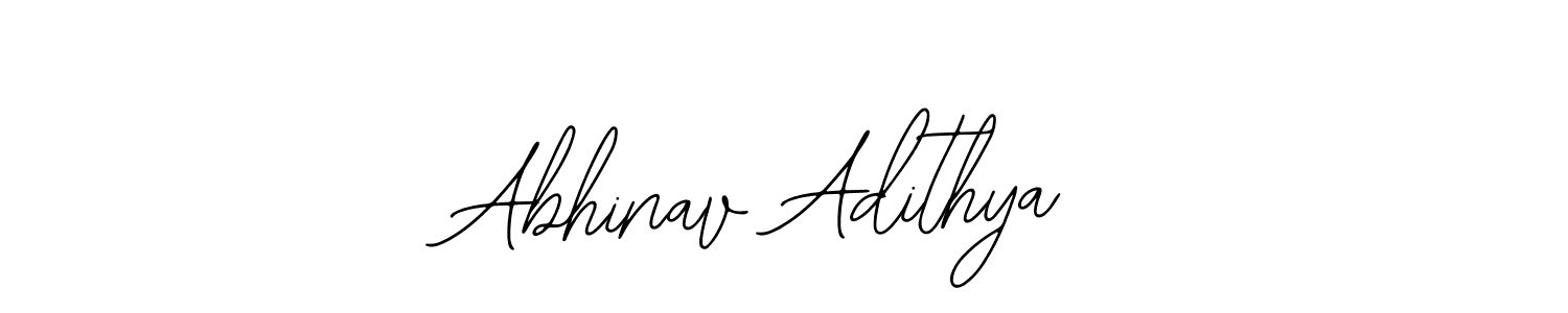 Design your own signature with our free online signature maker. With this signature software, you can create a handwritten (Bearetta-2O07w) signature for name Abhinav Adithya. Abhinav Adithya signature style 12 images and pictures png