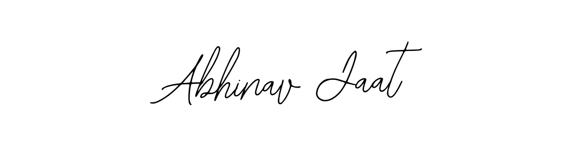 How to make Abhinav Jaat name signature. Use Bearetta-2O07w style for creating short signs online. This is the latest handwritten sign. Abhinav Jaat signature style 12 images and pictures png