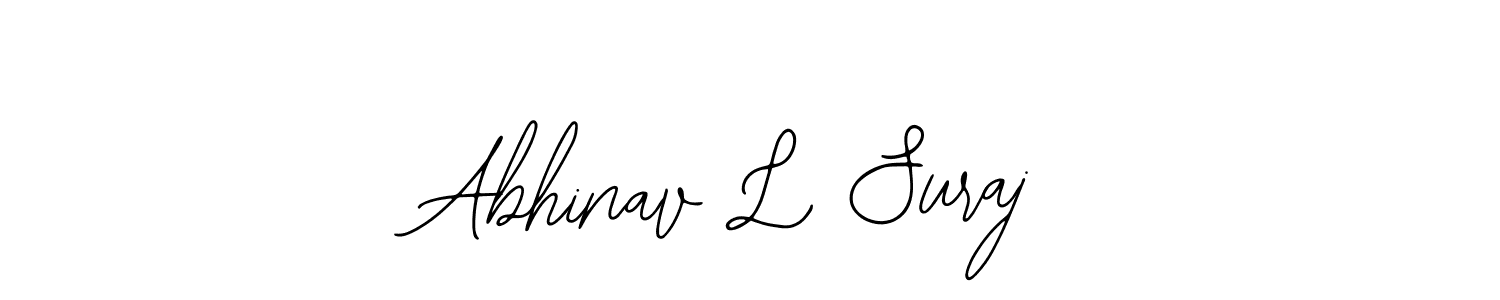 You can use this online signature creator to create a handwritten signature for the name Abhinav L Suraj. This is the best online autograph maker. Abhinav L Suraj signature style 12 images and pictures png