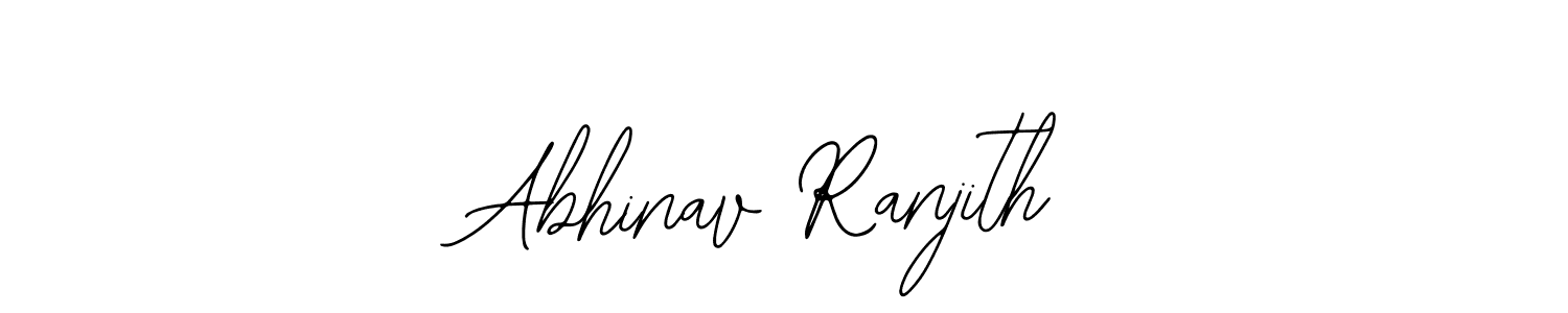 How to Draw Abhinav Ranjith signature style? Bearetta-2O07w is a latest design signature styles for name Abhinav Ranjith. Abhinav Ranjith signature style 12 images and pictures png
