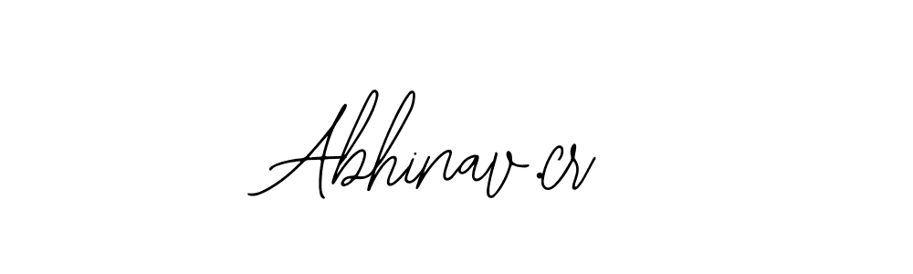 Use a signature maker to create a handwritten signature online. With this signature software, you can design (Bearetta-2O07w) your own signature for name Abhinav.cr. Abhinav.cr signature style 12 images and pictures png