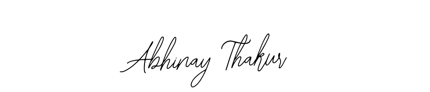 You should practise on your own different ways (Bearetta-2O07w) to write your name (Abhinay Thakur) in signature. don't let someone else do it for you. Abhinay Thakur signature style 12 images and pictures png