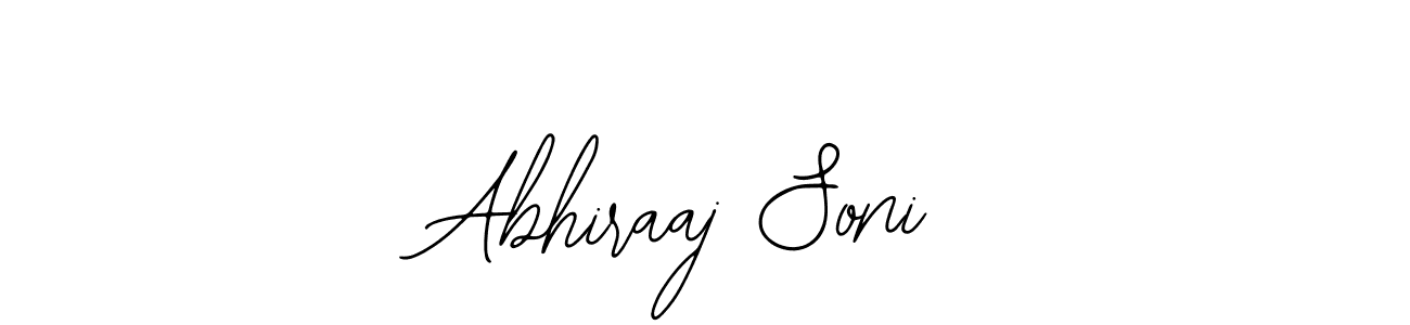 Also we have Abhiraaj Soni name is the best signature style. Create professional handwritten signature collection using Bearetta-2O07w autograph style. Abhiraaj Soni signature style 12 images and pictures png