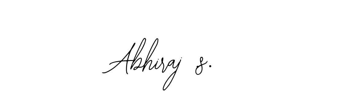 Use a signature maker to create a handwritten signature online. With this signature software, you can design (Bearetta-2O07w) your own signature for name Abhiraj .s.. Abhiraj .s. signature style 12 images and pictures png