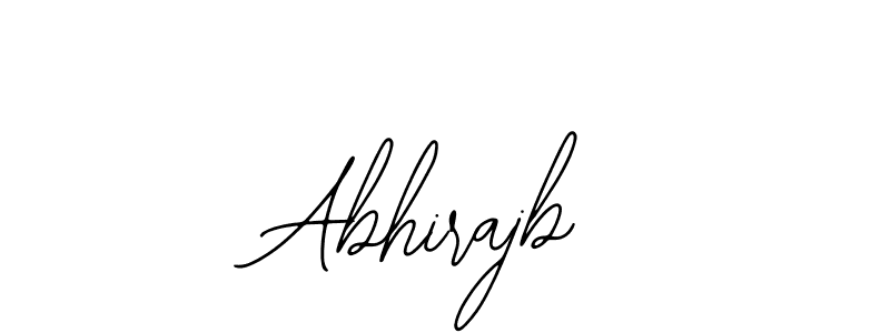 How to make Abhirajb name signature. Use Bearetta-2O07w style for creating short signs online. This is the latest handwritten sign. Abhirajb signature style 12 images and pictures png