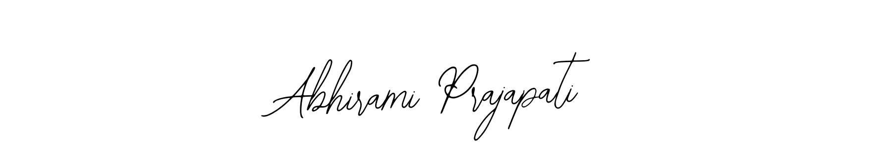 Also You can easily find your signature by using the search form. We will create Abhirami Prajapati name handwritten signature images for you free of cost using Bearetta-2O07w sign style. Abhirami Prajapati signature style 12 images and pictures png