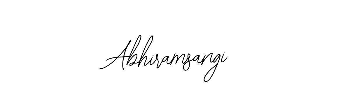 Abhiramsangi stylish signature style. Best Handwritten Sign (Bearetta-2O07w) for my name. Handwritten Signature Collection Ideas for my name Abhiramsangi. Abhiramsangi signature style 12 images and pictures png