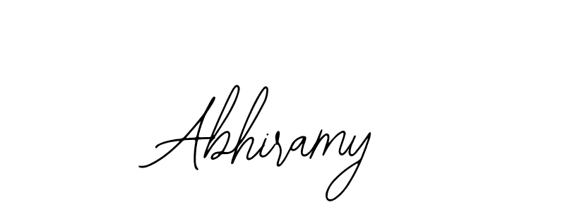 You should practise on your own different ways (Bearetta-2O07w) to write your name (Abhiramy) in signature. don't let someone else do it for you. Abhiramy signature style 12 images and pictures png