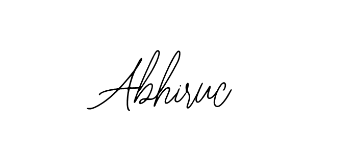 Make a beautiful signature design for name Abhiruc. Use this online signature maker to create a handwritten signature for free. Abhiruc signature style 12 images and pictures png