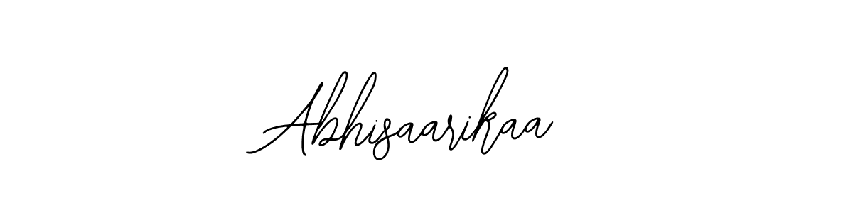 Similarly Bearetta-2O07w is the best handwritten signature design. Signature creator online .You can use it as an online autograph creator for name Abhisaarikaa. Abhisaarikaa signature style 12 images and pictures png