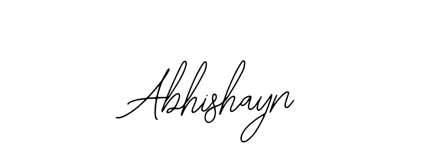 It looks lik you need a new signature style for name Abhishayn. Design unique handwritten (Bearetta-2O07w) signature with our free signature maker in just a few clicks. Abhishayn signature style 12 images and pictures png