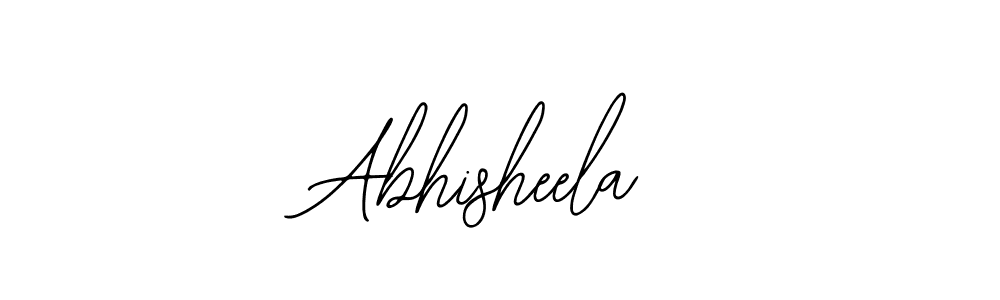 How to make Abhisheela signature? Bearetta-2O07w is a professional autograph style. Create handwritten signature for Abhisheela name. Abhisheela signature style 12 images and pictures png