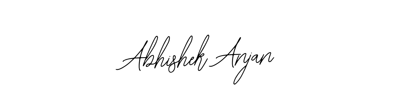 Abhishek Anjan stylish signature style. Best Handwritten Sign (Bearetta-2O07w) for my name. Handwritten Signature Collection Ideas for my name Abhishek Anjan. Abhishek Anjan signature style 12 images and pictures png