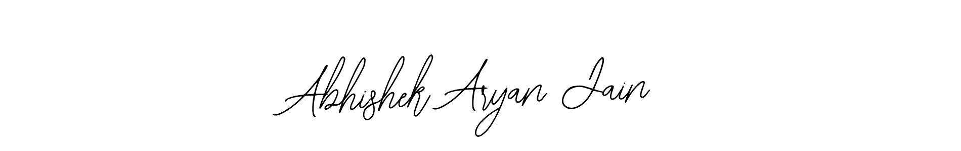 Also we have Abhishek Aryan Jain name is the best signature style. Create professional handwritten signature collection using Bearetta-2O07w autograph style. Abhishek Aryan Jain signature style 12 images and pictures png