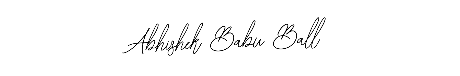Design your own signature with our free online signature maker. With this signature software, you can create a handwritten (Bearetta-2O07w) signature for name Abhishek Babu Ball. Abhishek Babu Ball signature style 12 images and pictures png