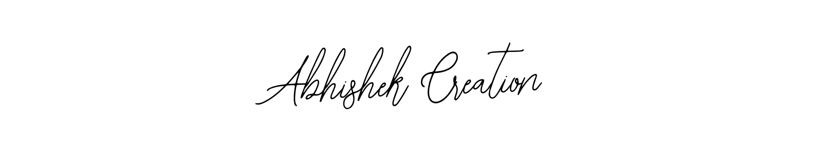 How to make Abhishek Creation signature? Bearetta-2O07w is a professional autograph style. Create handwritten signature for Abhishek Creation name. Abhishek Creation signature style 12 images and pictures png