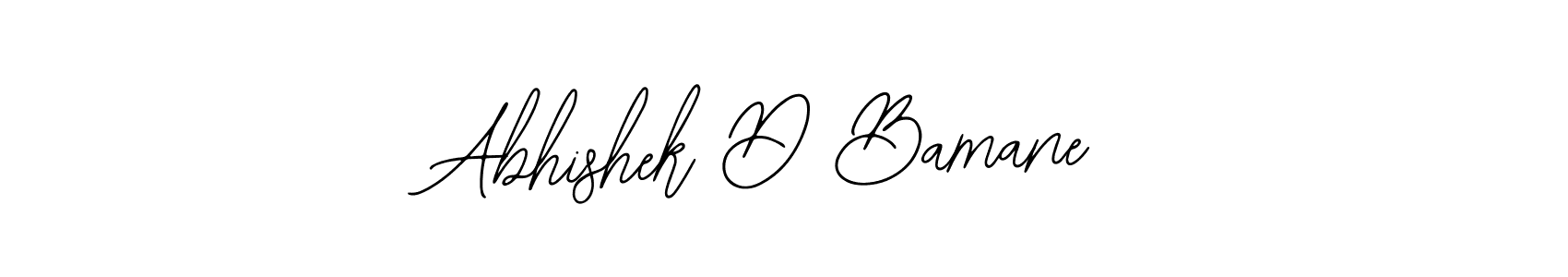 Make a beautiful signature design for name Abhishek D Bamane. With this signature (Bearetta-2O07w) style, you can create a handwritten signature for free. Abhishek D Bamane signature style 12 images and pictures png