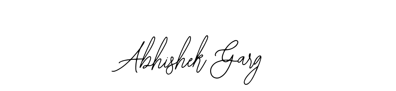 Make a beautiful signature design for name Abhishek Garg. With this signature (Bearetta-2O07w) style, you can create a handwritten signature for free. Abhishek Garg signature style 12 images and pictures png