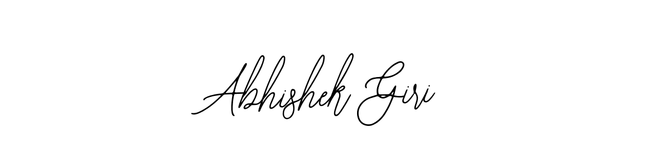 Use a signature maker to create a handwritten signature online. With this signature software, you can design (Bearetta-2O07w) your own signature for name Abhishek Giri. Abhishek Giri signature style 12 images and pictures png