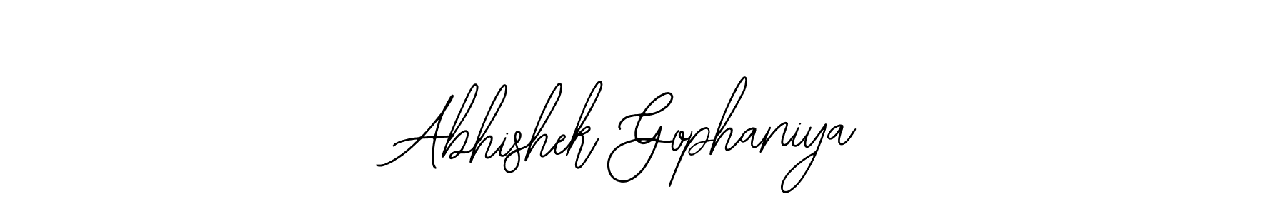 This is the best signature style for the Abhishek Gophaniya name. Also you like these signature font (Bearetta-2O07w). Mix name signature. Abhishek Gophaniya signature style 12 images and pictures png