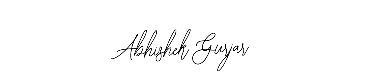 How to Draw Abhishek Gurjar signature style? Bearetta-2O07w is a latest design signature styles for name Abhishek Gurjar. Abhishek Gurjar signature style 12 images and pictures png