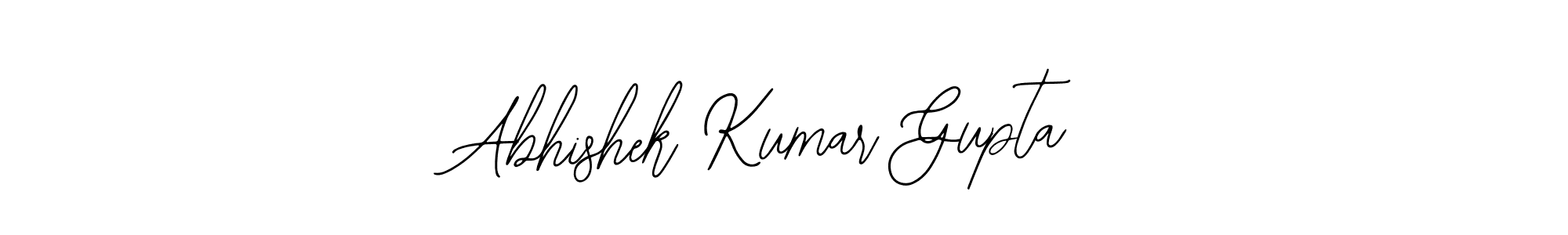 Make a short Abhishek Kumar Gupta signature style. Manage your documents anywhere anytime using Bearetta-2O07w. Create and add eSignatures, submit forms, share and send files easily. Abhishek Kumar Gupta signature style 12 images and pictures png