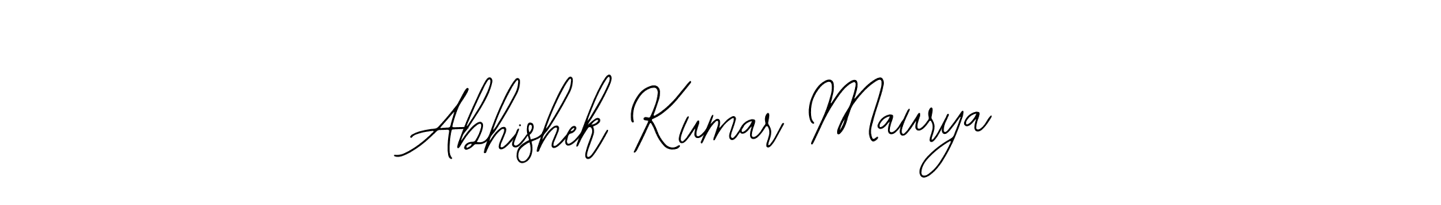 Create a beautiful signature design for name Abhishek Kumar Maurya. With this signature (Bearetta-2O07w) fonts, you can make a handwritten signature for free. Abhishek Kumar Maurya signature style 12 images and pictures png