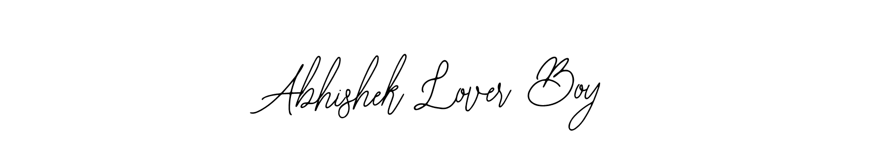 Abhishek Lover Boy stylish signature style. Best Handwritten Sign (Bearetta-2O07w) for my name. Handwritten Signature Collection Ideas for my name Abhishek Lover Boy. Abhishek Lover Boy signature style 12 images and pictures png