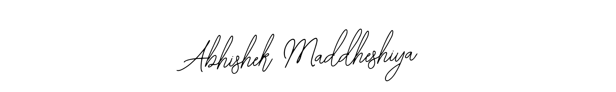 You should practise on your own different ways (Bearetta-2O07w) to write your name (Abhishek Maddheshiya) in signature. don't let someone else do it for you. Abhishek Maddheshiya signature style 12 images and pictures png