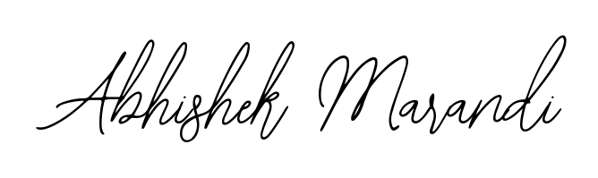 Discover the perfect balance of readability and style for Abhishek Marandi with Bearetta-2O07w font. Create your dream signature today. Abhishek Marandi signature style 12 images and pictures png