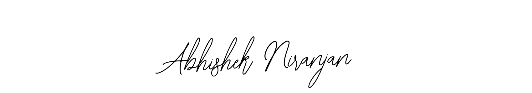 Also we have Abhishek Niranjan name is the best signature style. Create professional handwritten signature collection using Bearetta-2O07w autograph style. Abhishek Niranjan signature style 12 images and pictures png