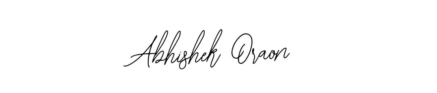 Also we have Abhishek Oraon name is the best signature style. Create professional handwritten signature collection using Bearetta-2O07w autograph style. Abhishek Oraon signature style 12 images and pictures png