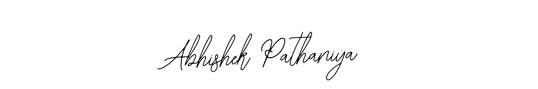 Make a short Abhishek Pathaniya signature style. Manage your documents anywhere anytime using Bearetta-2O07w. Create and add eSignatures, submit forms, share and send files easily. Abhishek Pathaniya signature style 12 images and pictures png