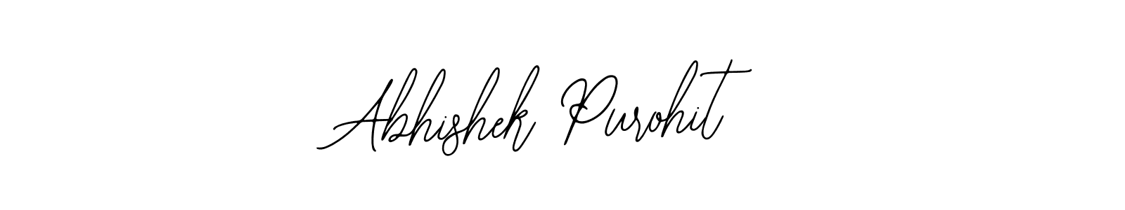 Create a beautiful signature design for name Abhishek Purohit. With this signature (Bearetta-2O07w) fonts, you can make a handwritten signature for free. Abhishek Purohit signature style 12 images and pictures png