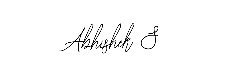 Make a beautiful signature design for name Abhishek S. With this signature (Bearetta-2O07w) style, you can create a handwritten signature for free. Abhishek S signature style 12 images and pictures png