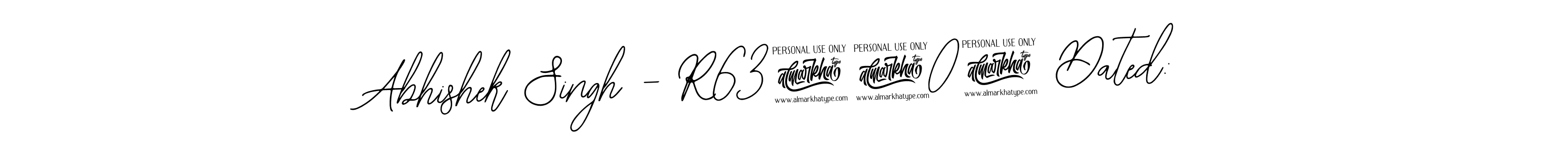 Create a beautiful signature design for name Abhishek Singh - R634402 Dated:. With this signature (Bearetta-2O07w) fonts, you can make a handwritten signature for free. Abhishek Singh - R634402 Dated: signature style 12 images and pictures png