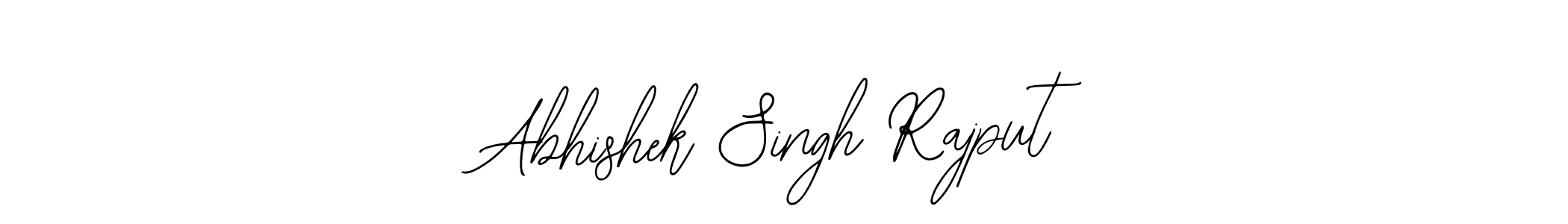 The best way (Bearetta-2O07w) to make a short signature is to pick only two or three words in your name. The name Abhishek Singh Rajput include a total of six letters. For converting this name. Abhishek Singh Rajput signature style 12 images and pictures png
