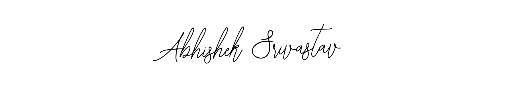 The best way (Bearetta-2O07w) to make a short signature is to pick only two or three words in your name. The name Abhishek Srivastav include a total of six letters. For converting this name. Abhishek Srivastav signature style 12 images and pictures png